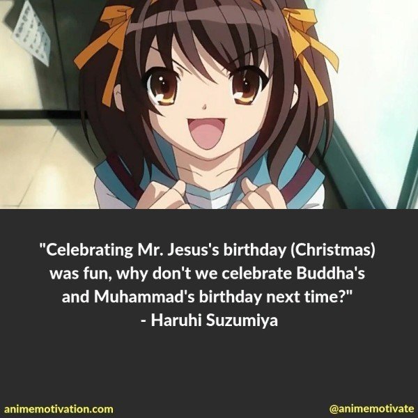 Haruhi Suzumiya quotes 2
