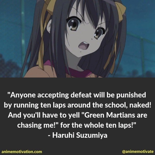 Haruhi Suzumiya quotes 7