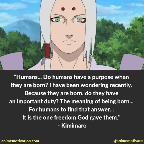 Kimimaro naruto quotes