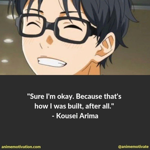 Kousei Arima quotes 5