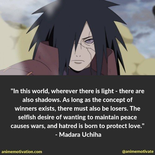 Madara Uchiha quotes