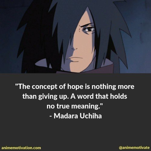 Madara Uchiha quotes