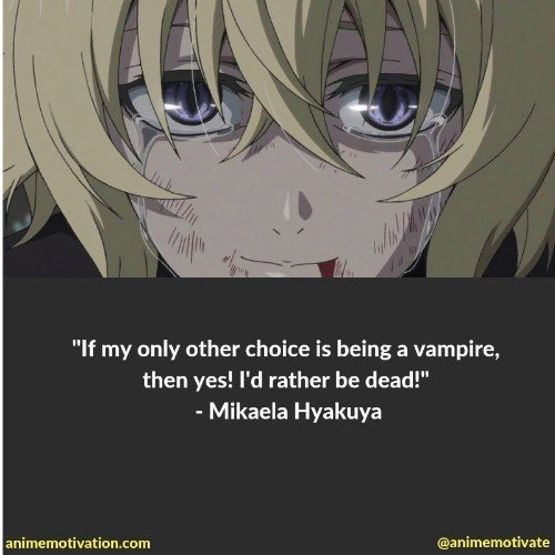 Mikaela Hyakuya quotes 3