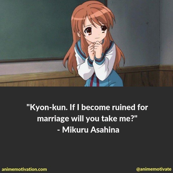 Mikuru Asahina quotes