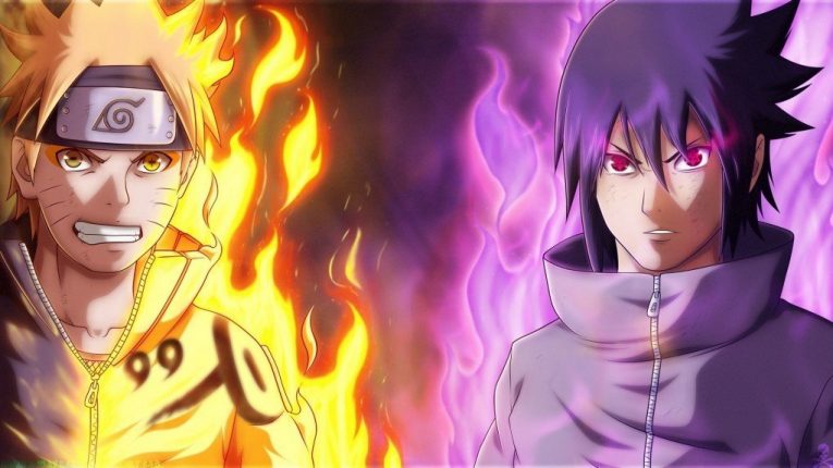 Naruto and sasuke anime wallpaper