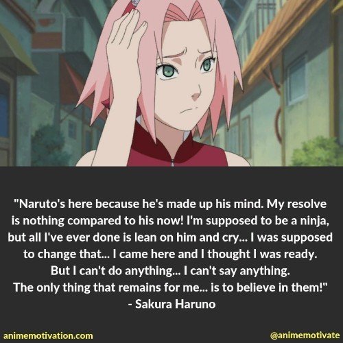 Sakura Haruno quotes