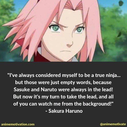 Sakura Haruno quotes