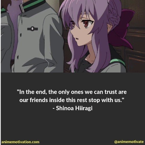 Shinoa Hiiragi quotes
