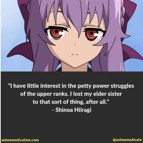 Shinoa Hiiragi quotes