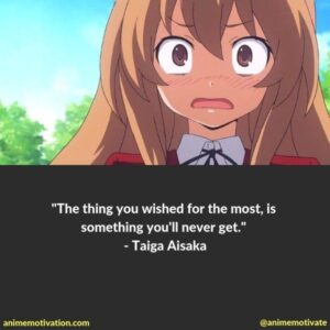 26 Bittersweet Anime Quotes From Toradora