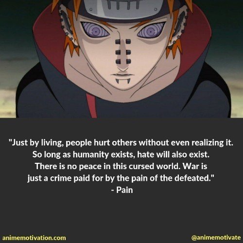 Naruto Pain Quotes Wallpaper