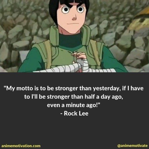 rock lee quotes