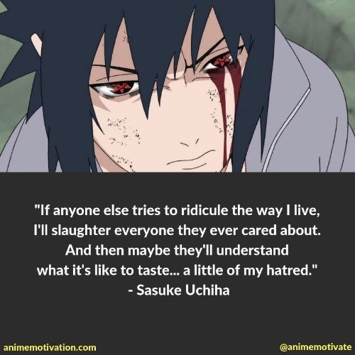 sasuke uchiha quotes 1