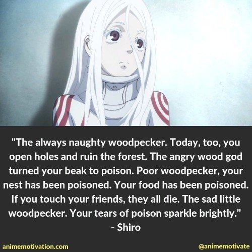 shiro quotes deadman wonderland 1