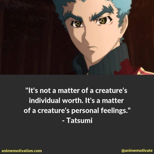 Tatsumi quotes shiki 1