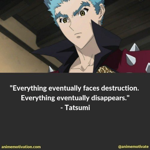 Tatsumi quotes shiki 2