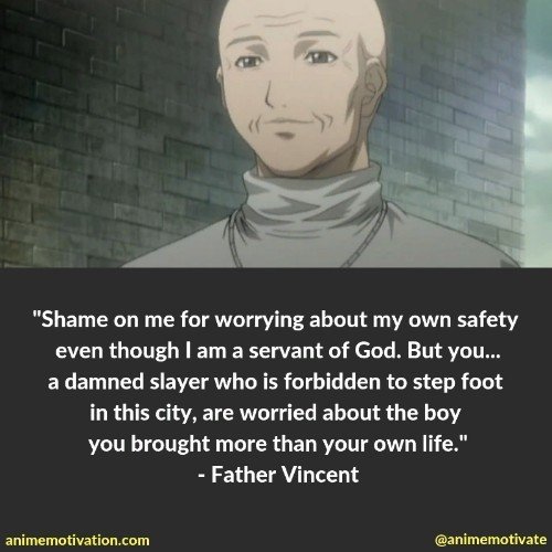 father vincent claymore quotes