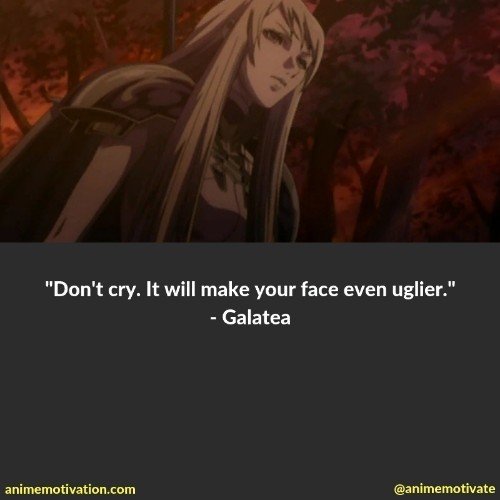 galatea claymore quotes