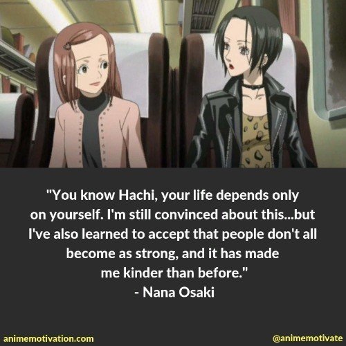 23 Anime Quotes From NANA About Life And Romance