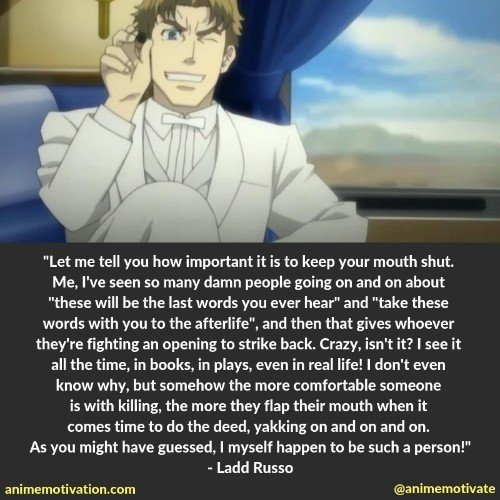 ladd russo quotes baccano