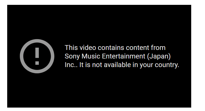not available in your country sony anime