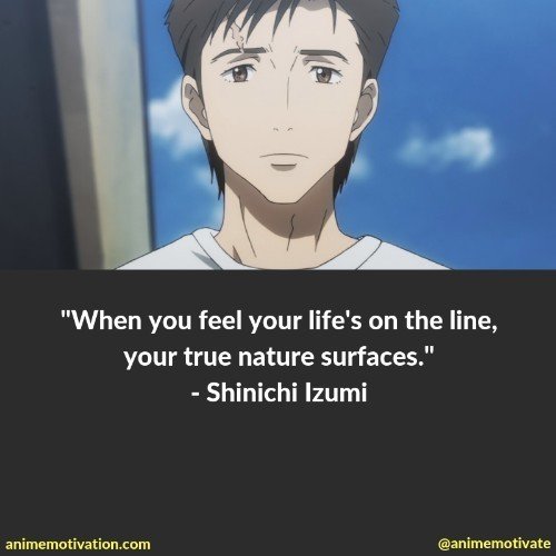 shinichi izumi quotes