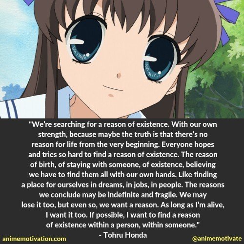 tohru honda quotes | https://animemotivation.com/fruits-basket-quotes/