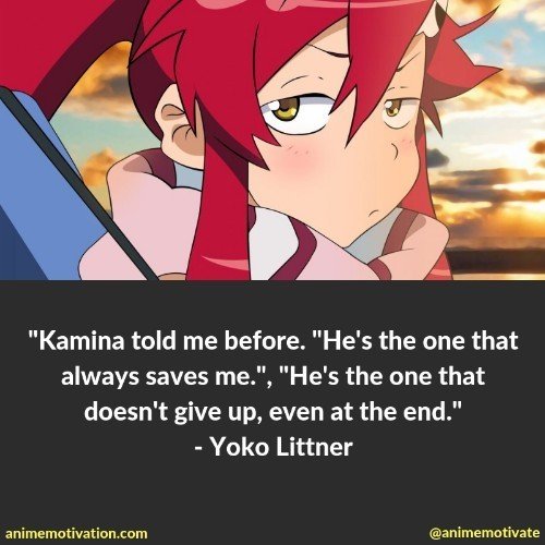 yoko littner, simon, kamina, viral, kittan bachika, and 1 more (tengen  toppa gurren lagann)