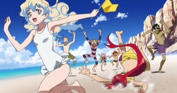 gurren lagann beach episode anime