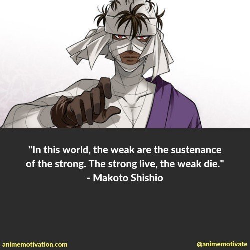 makoto shishio quotes 1