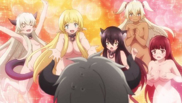 anime girls ecchi how not to summon a demon lord