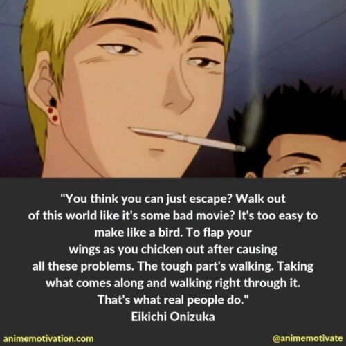 The Best Anime Quotes From Great Teacher Onizuka