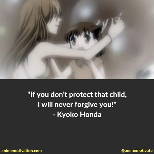 kyoko honda quotes 3 | https://animemotivation.com/fruits-basket-quotes/