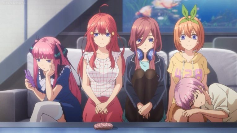 quintessential quintuplets anime characters 1