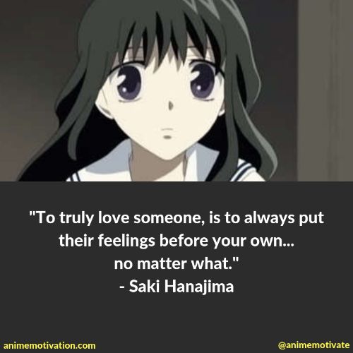 saki hanajima quotes 2 | https://animemotivation.com/fruits-basket-quotes/