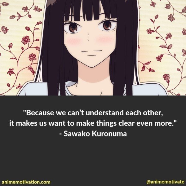 sawako kuronuma quotes