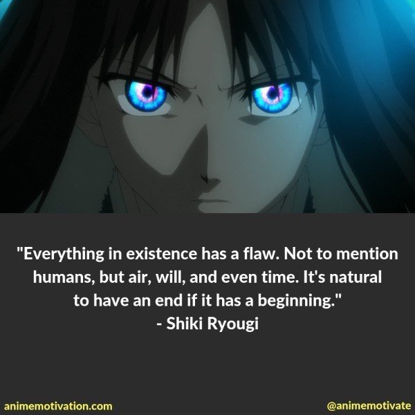 shiki ryougi quotes 1