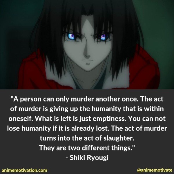 shiki ryougi quotes 2