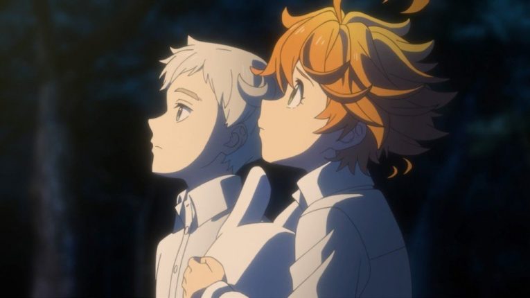 the promised neverland anime norman and emma