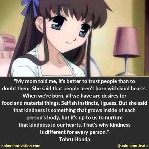 The BEST Fruits Basket Quotes That Will Bring Back The Feels