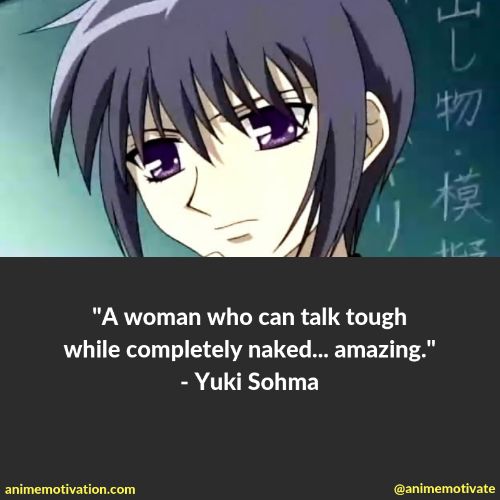 yuki sohma quotes 1 | https://animemotivation.com/fruits-basket-quotes/