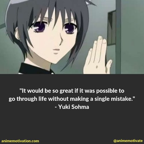 yuki sohma quotes 2 | https://animemotivation.com/fruits-basket-quotes/