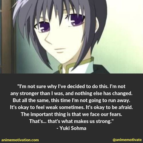 yuki sohma quotes 5 | https://animemotivation.com/fruits-basket-quotes/