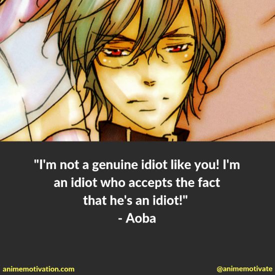 aoba kouyou quotes | https://animemotivation.com/katekyo-hitman-reborn-quotes/