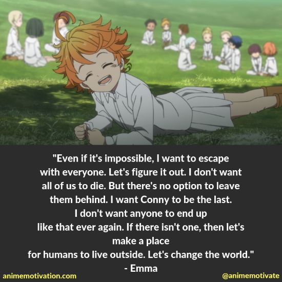 emma quotes the promised neverland 1