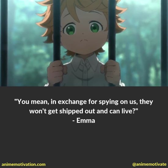 emma quotes the promised neverland 2