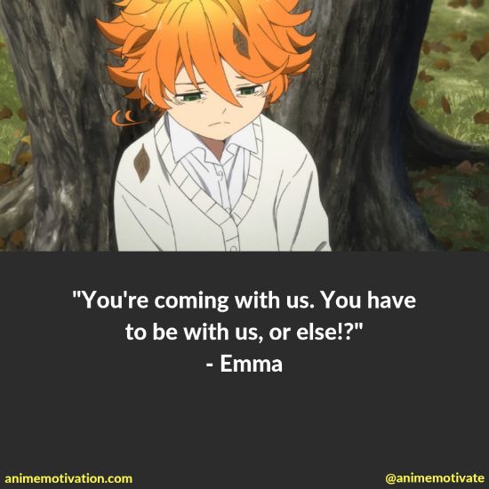 emma quotes the promised neverland 7