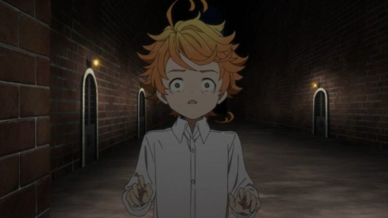 emma the promised neverland scared