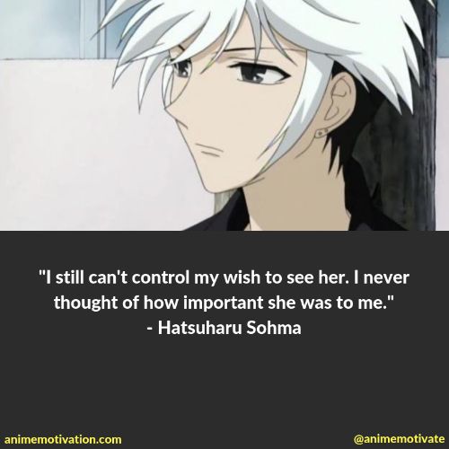 hatsuharu sohma quotes 3 | https://animemotivation.com/fruits-basket-quotes/