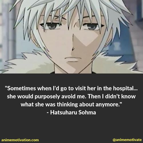 hatsuharu sohma quotes 4 | https://animemotivation.com/fruits-basket-quotes/